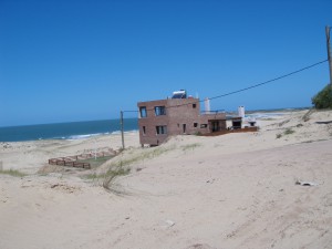 An amazing house we saw in Punta del Diablo for a mere $12,000 a month...out of our budget!