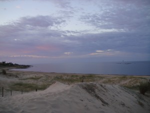 One last beach sunset...
